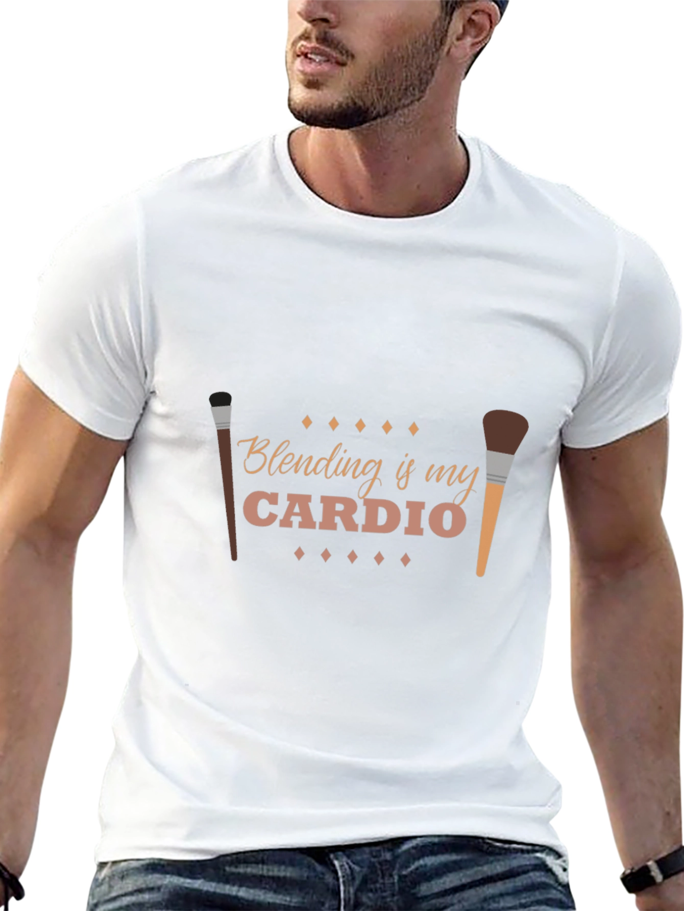 Blending is My Cardio T-Shirt Makeup Artist Gift