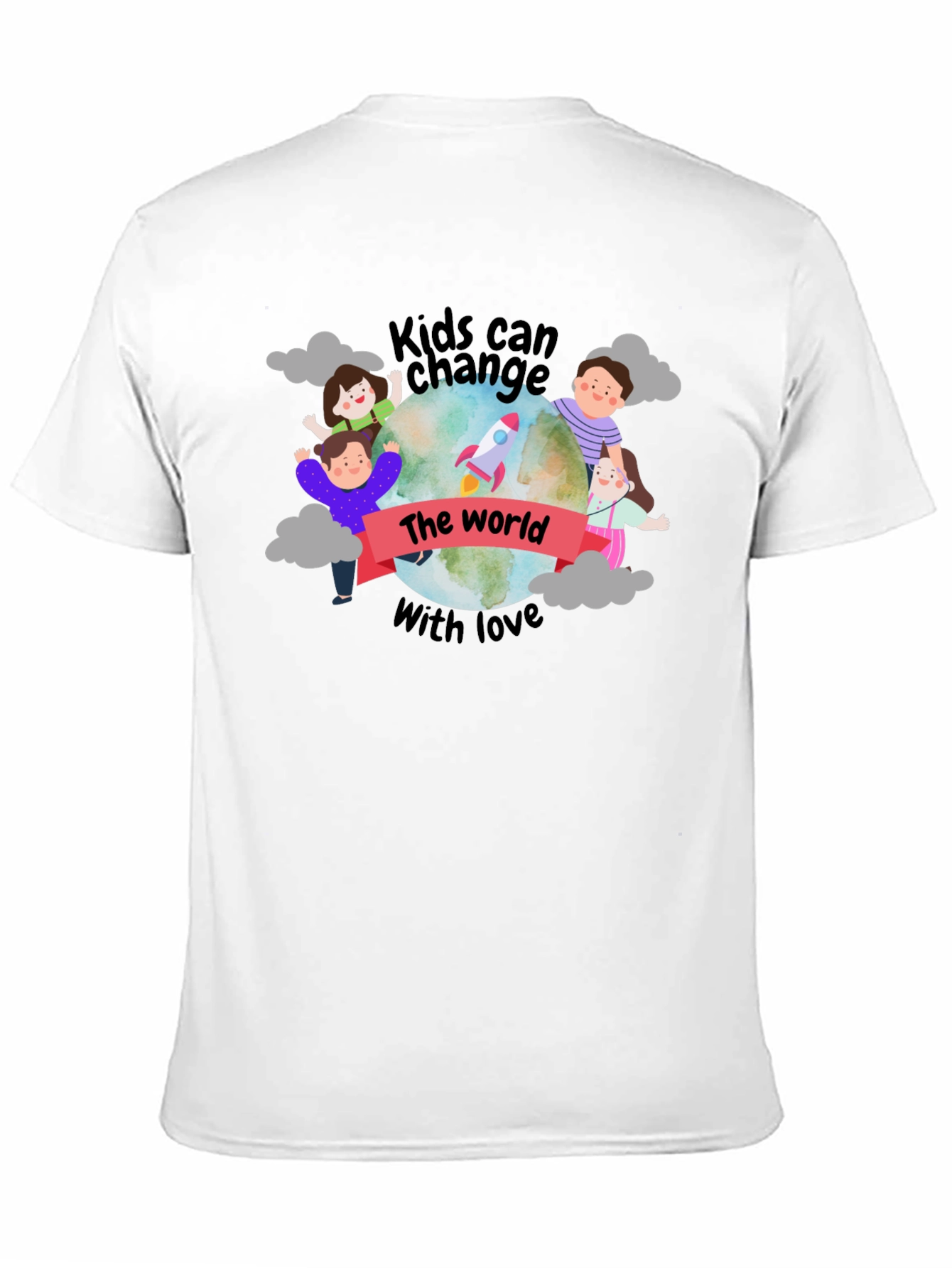 Kids Can Change The World With Love T-Shirt