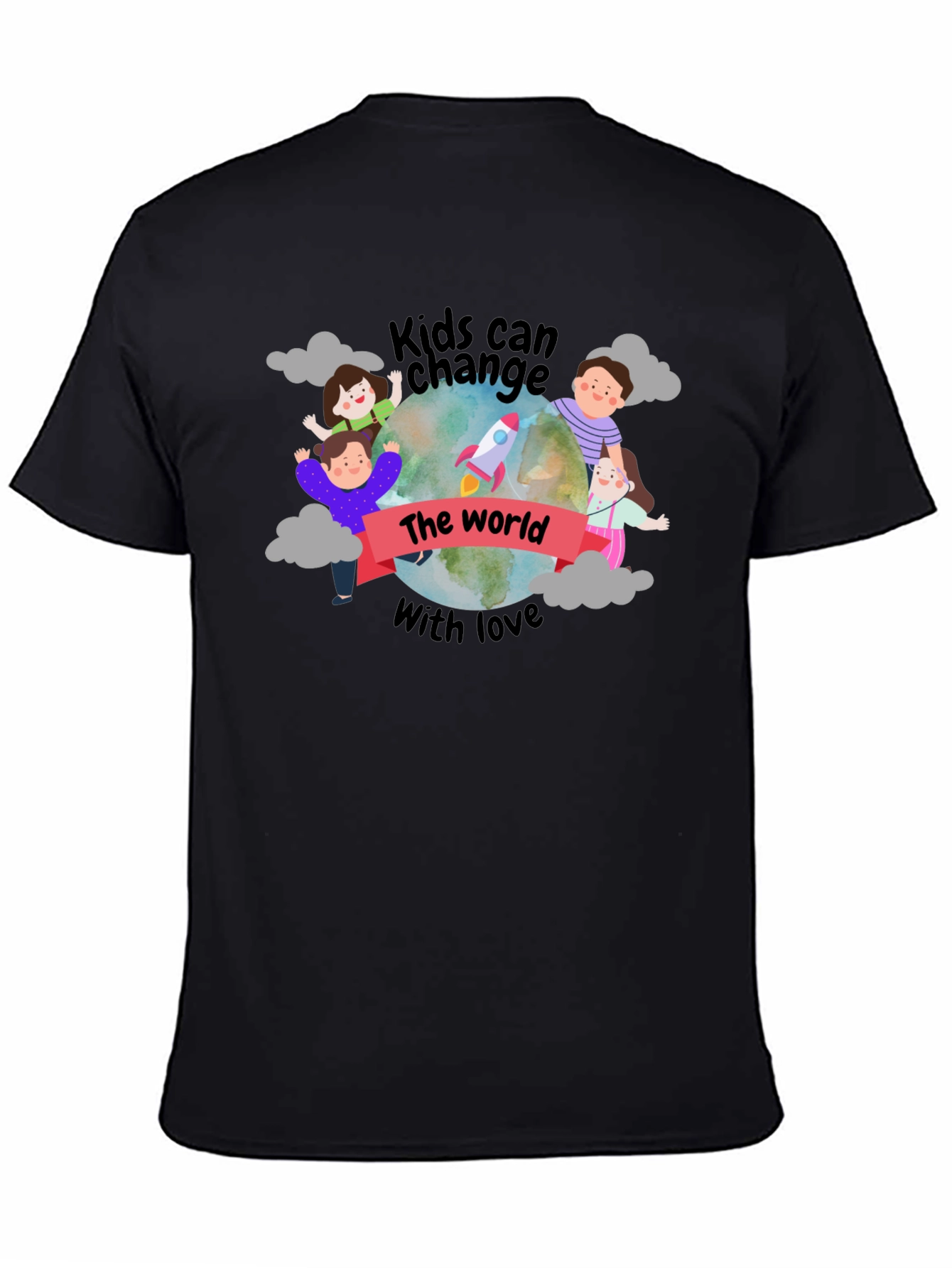Kids Can Change The World With Love T-Shirt