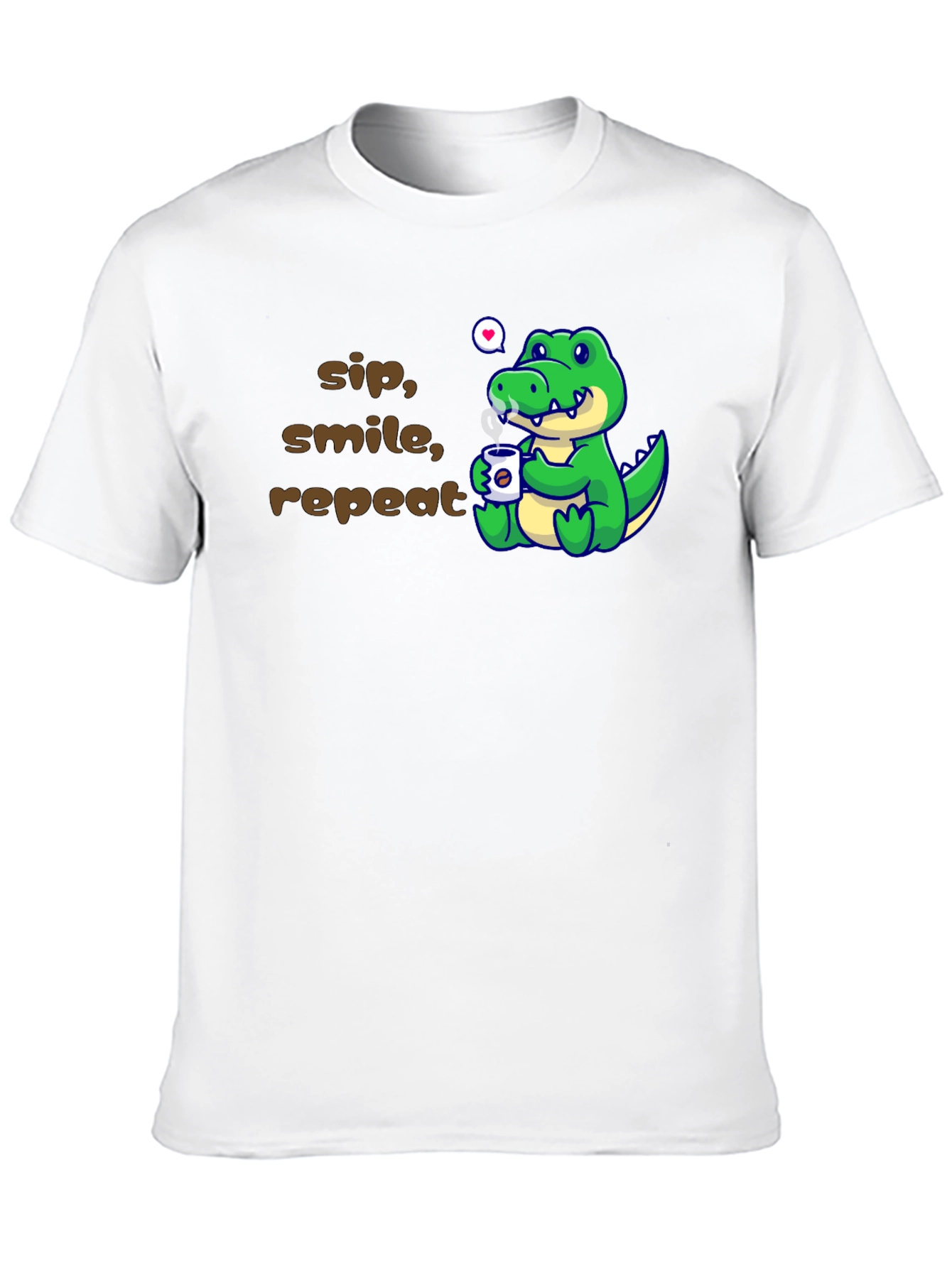 Sip Smile Repeat Alligator T-Shirt