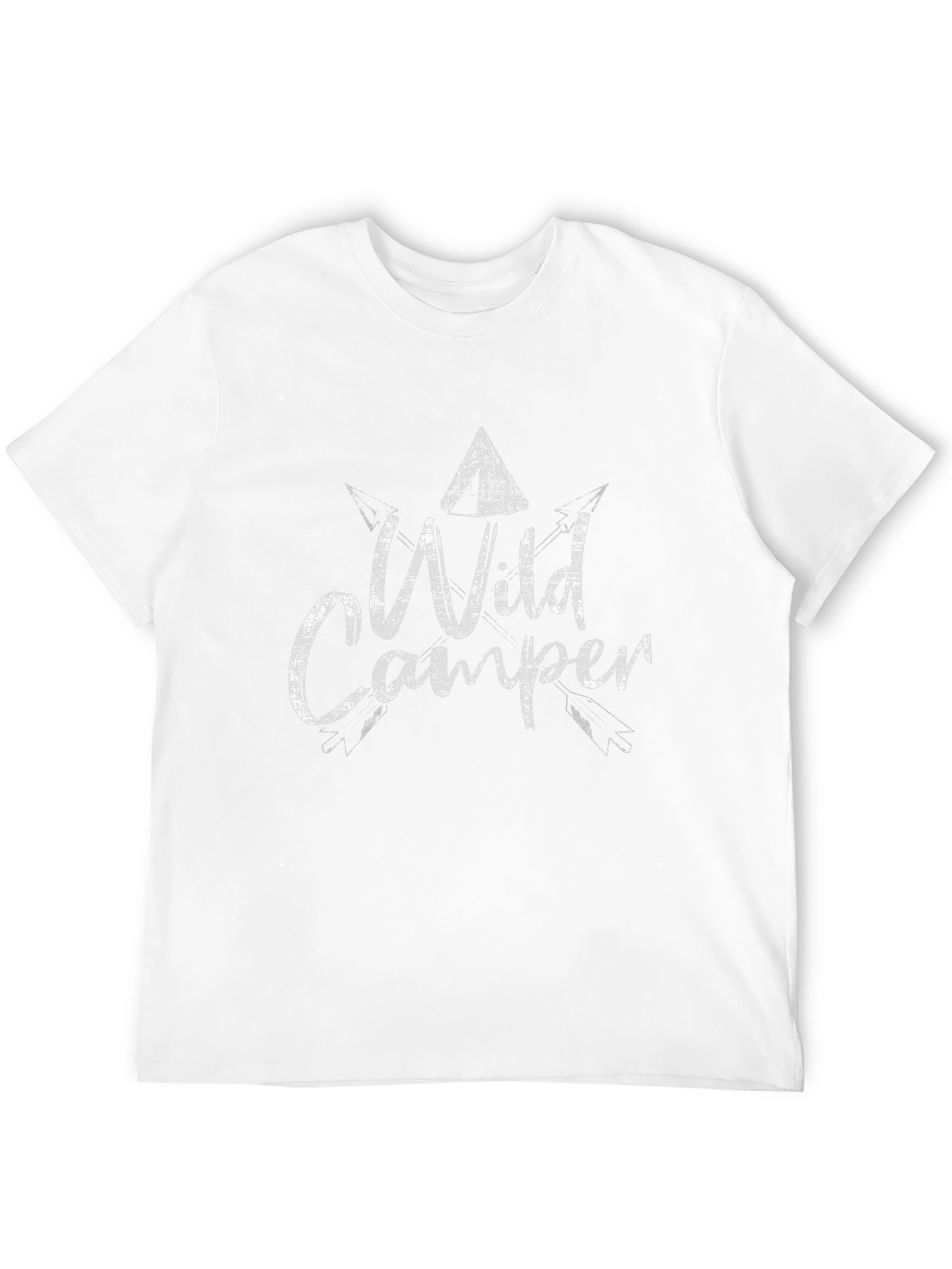 Wild Camper Black Graphic T-Shirt