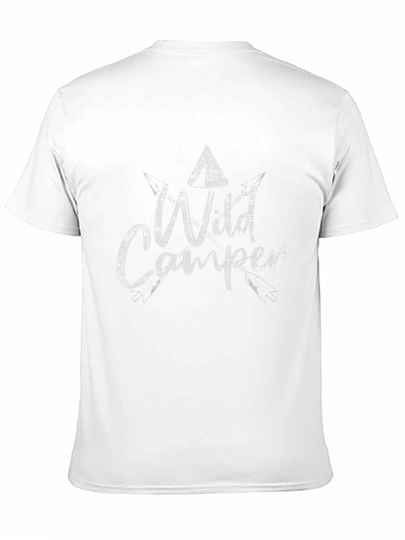 Wild Camper Black Graphic T-Shirt