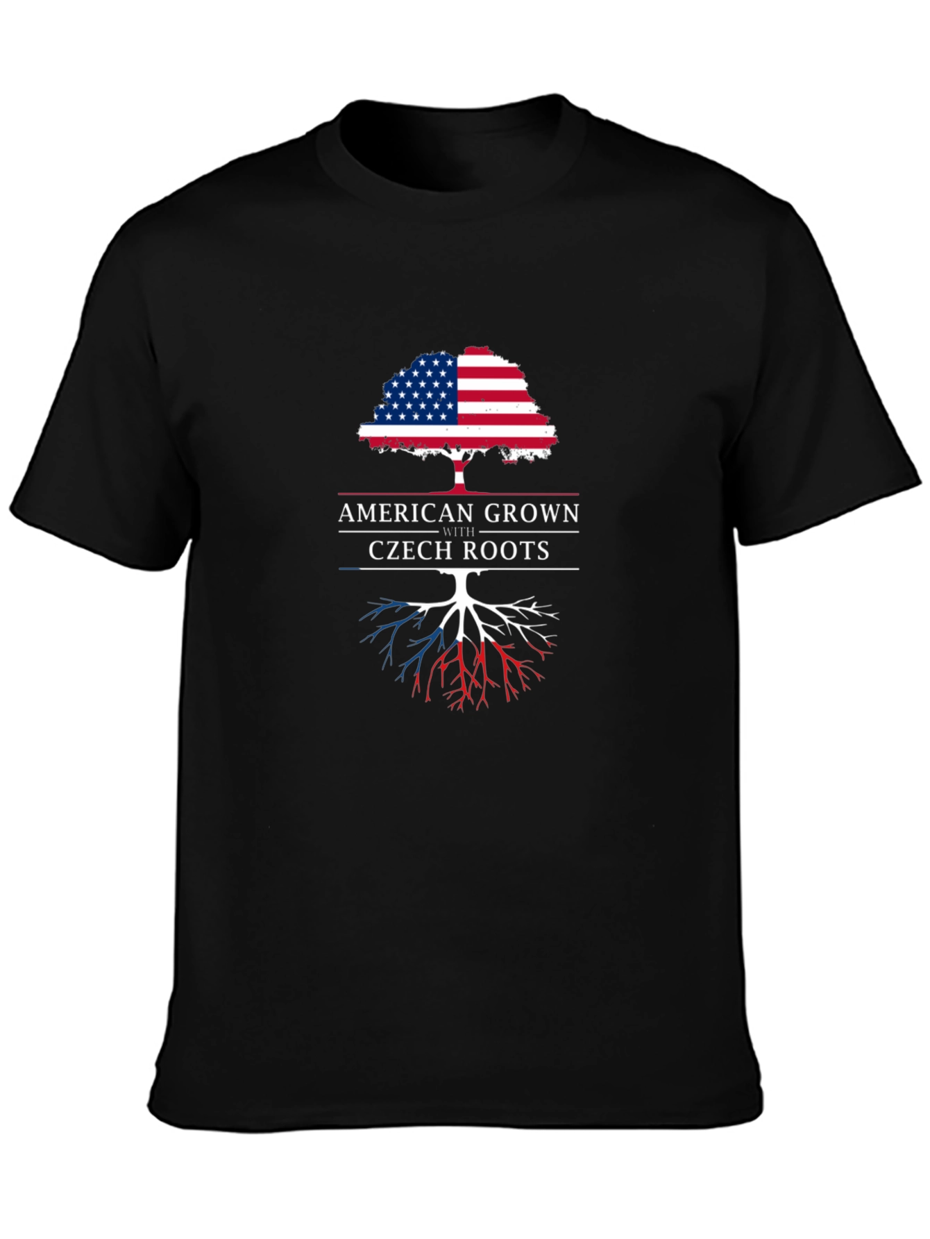 American Grown with Czech Roots T-Shirt