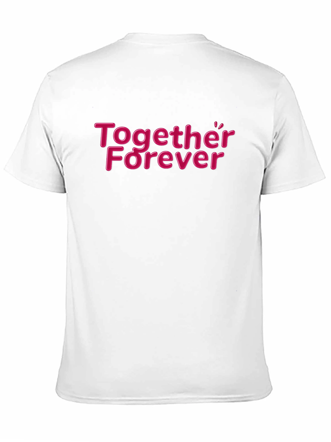 Together Forever Graphic Tee - Black