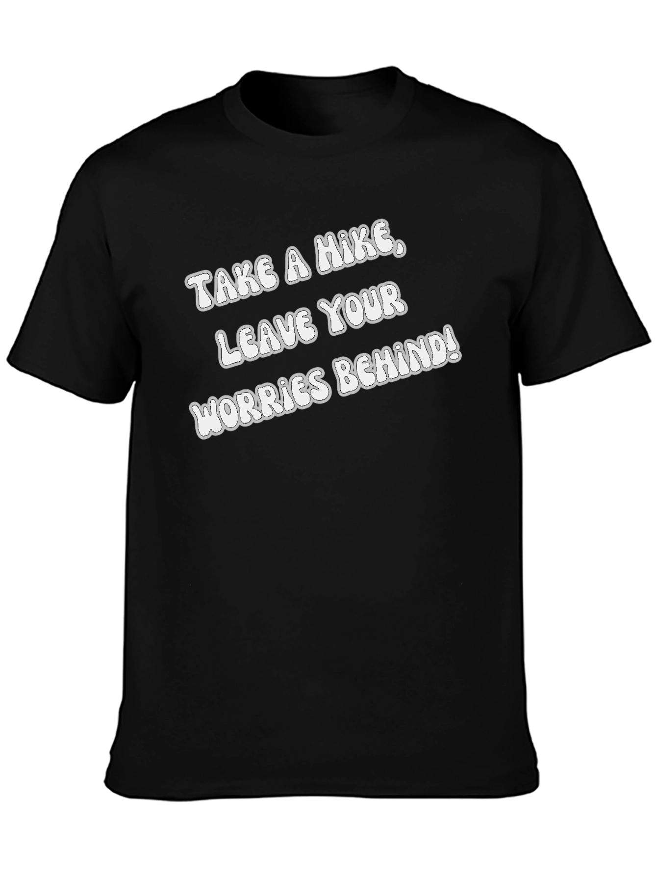 Hikers Tee: Leave Your Worries Behind