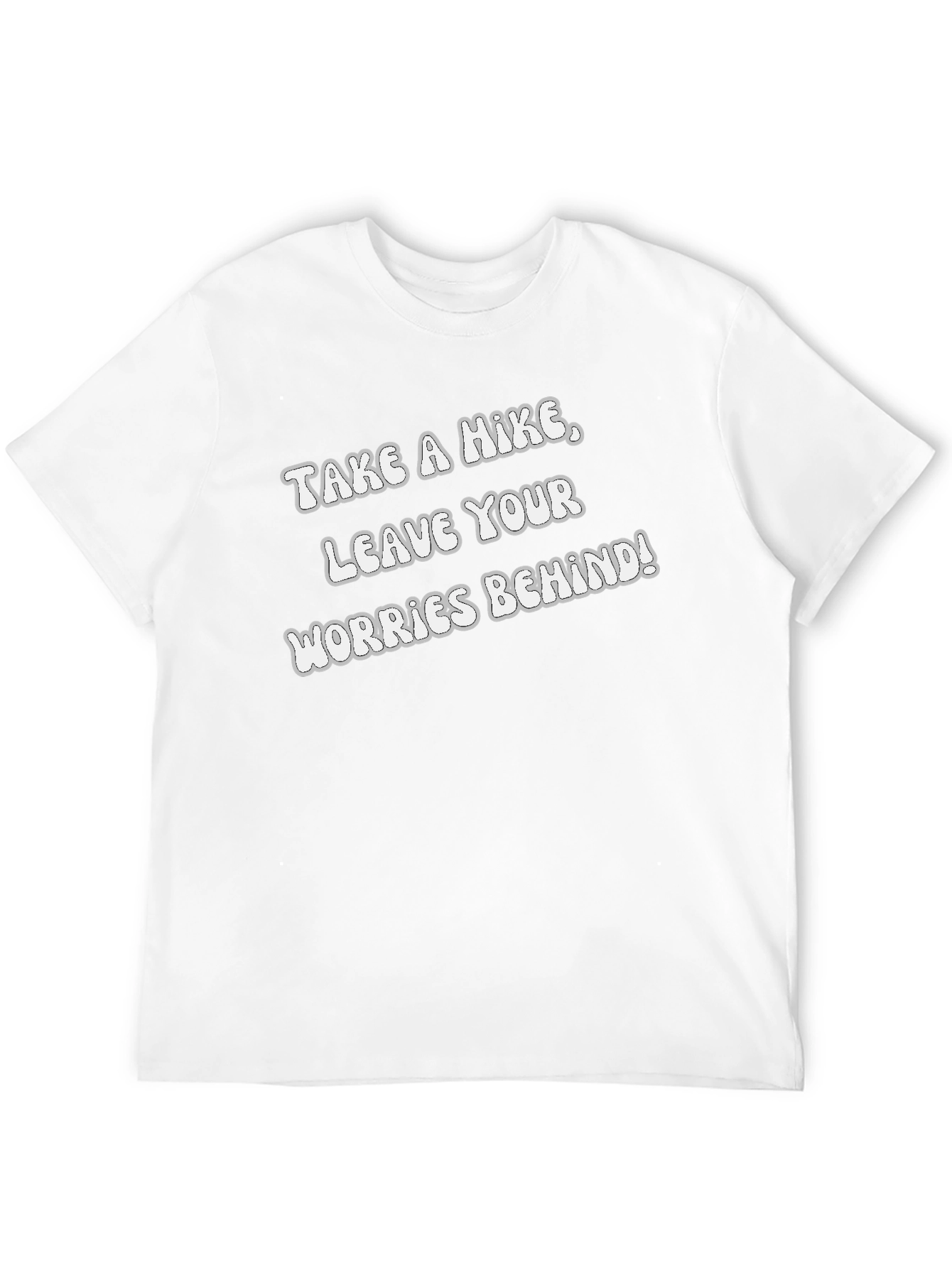 Hikers Tee: Leave Your Worries Behind