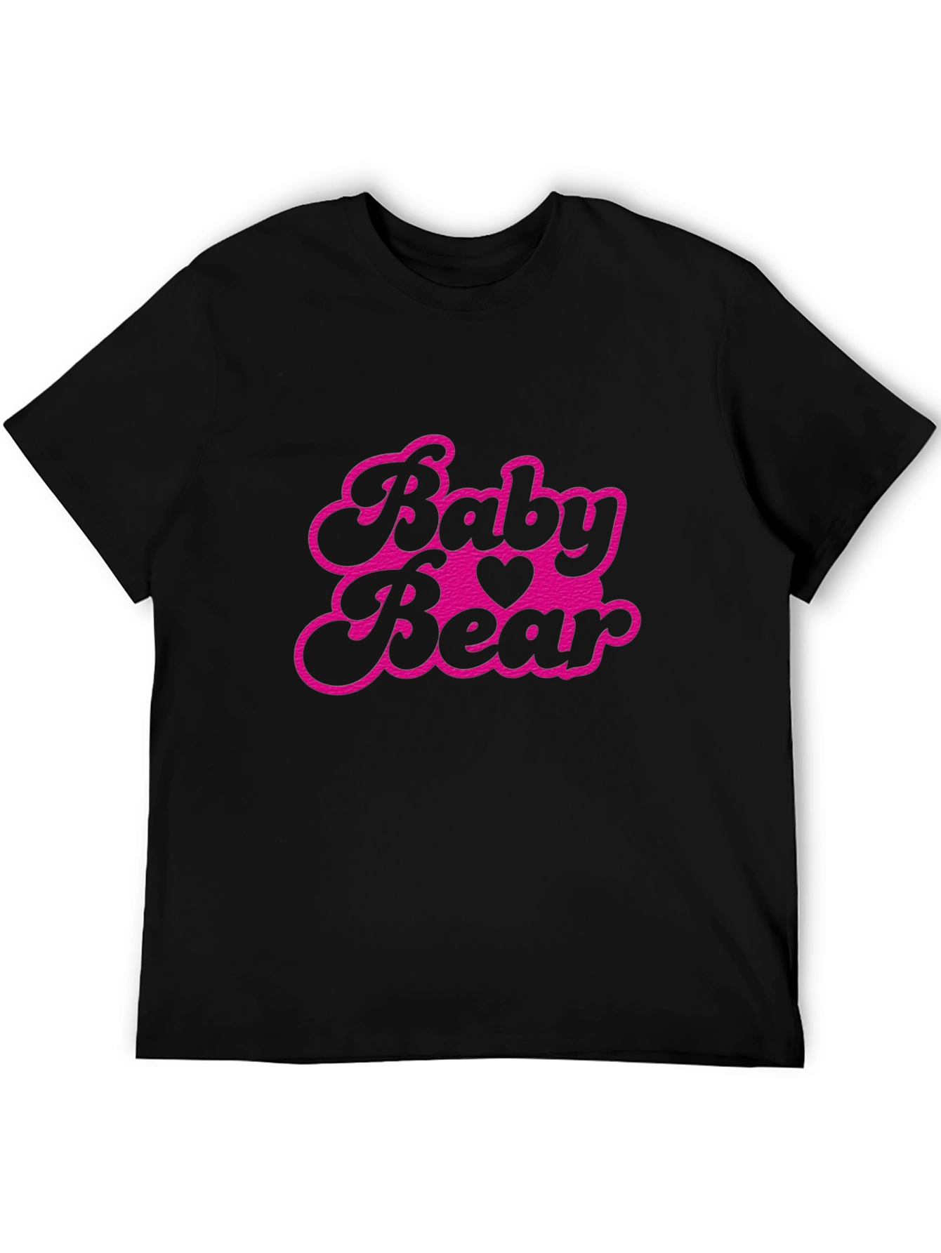 Baby Bear Black Graphic Tee