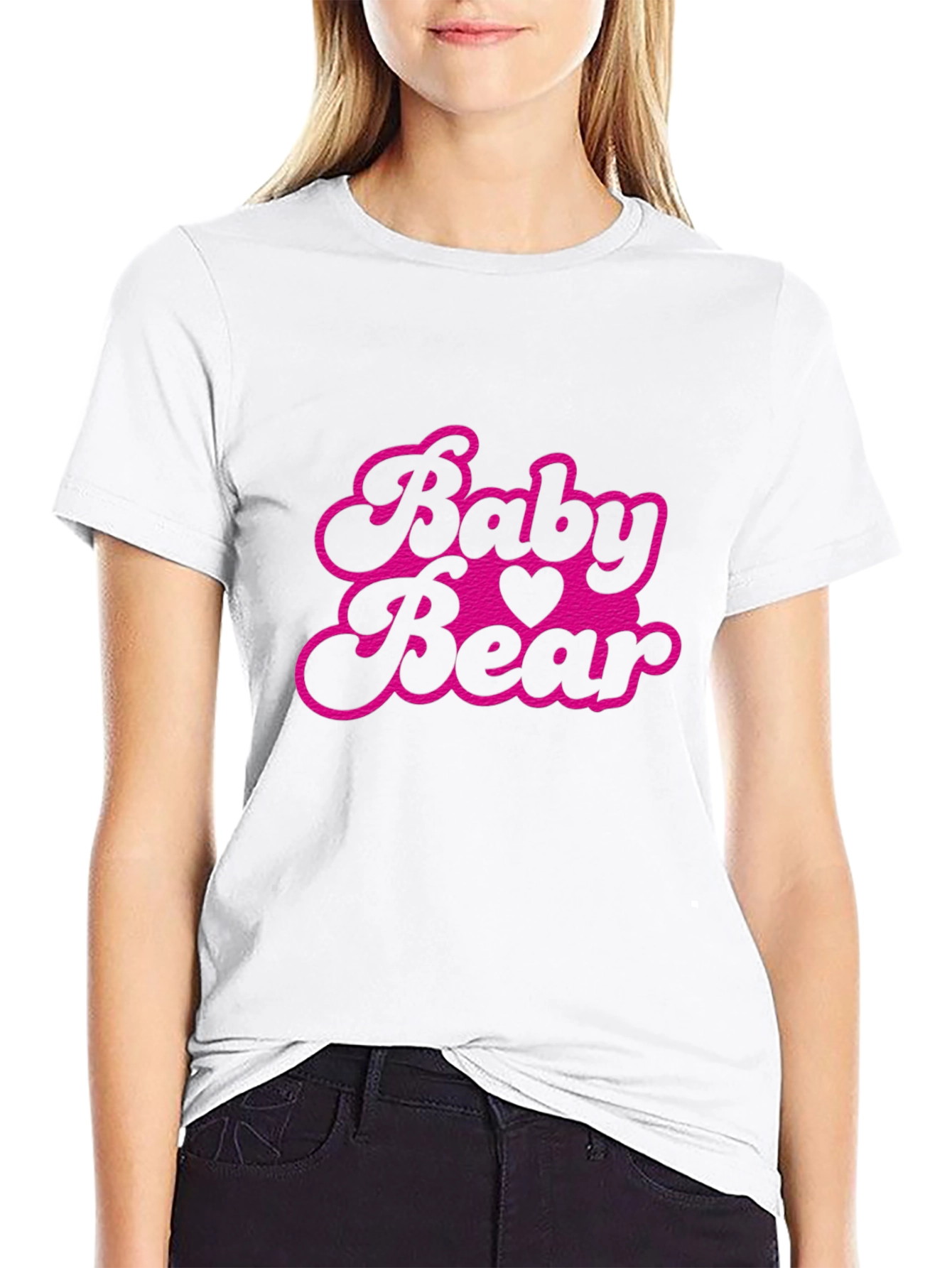 Baby Bear Black Graphic Tee