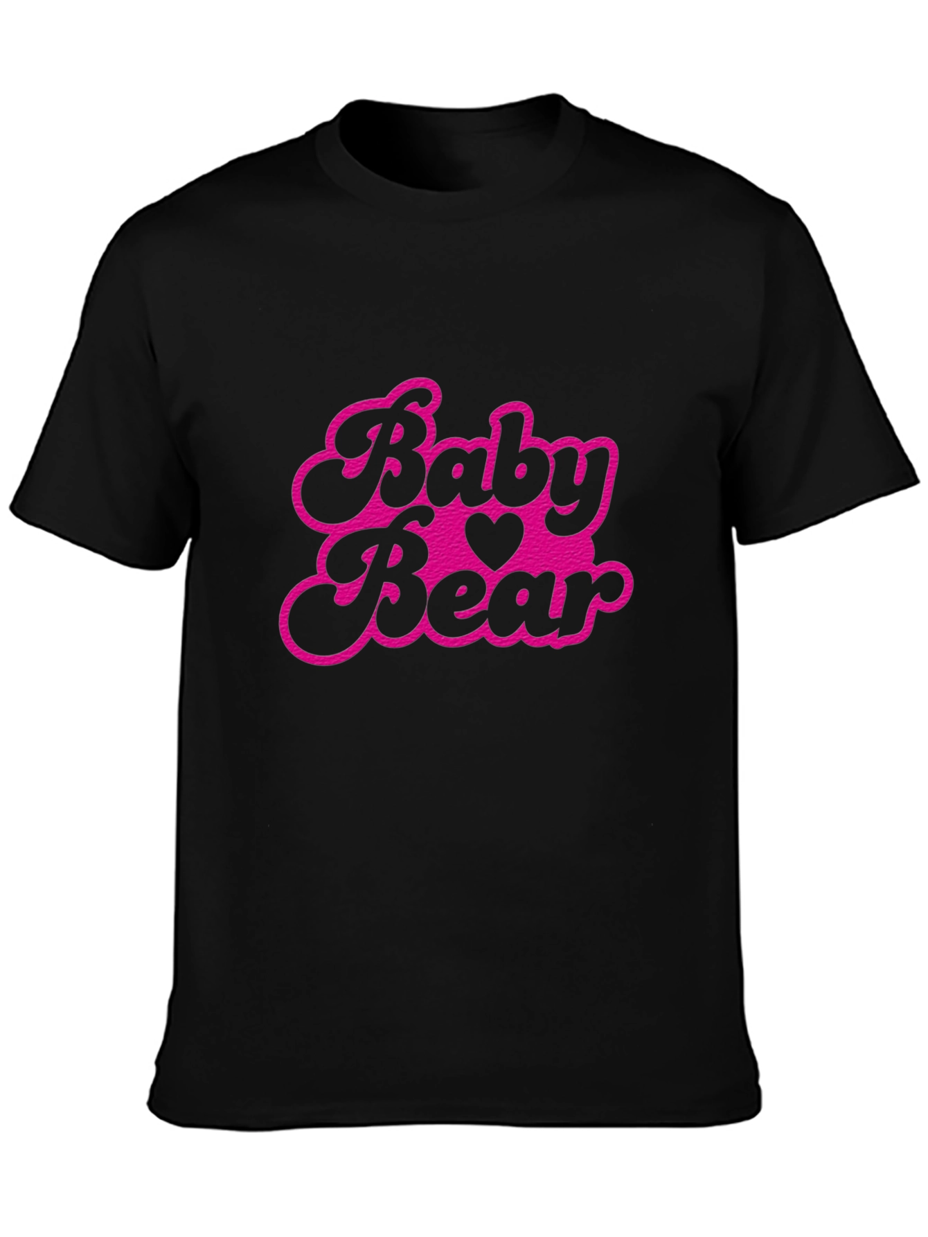 Baby Bear Black Graphic Tee