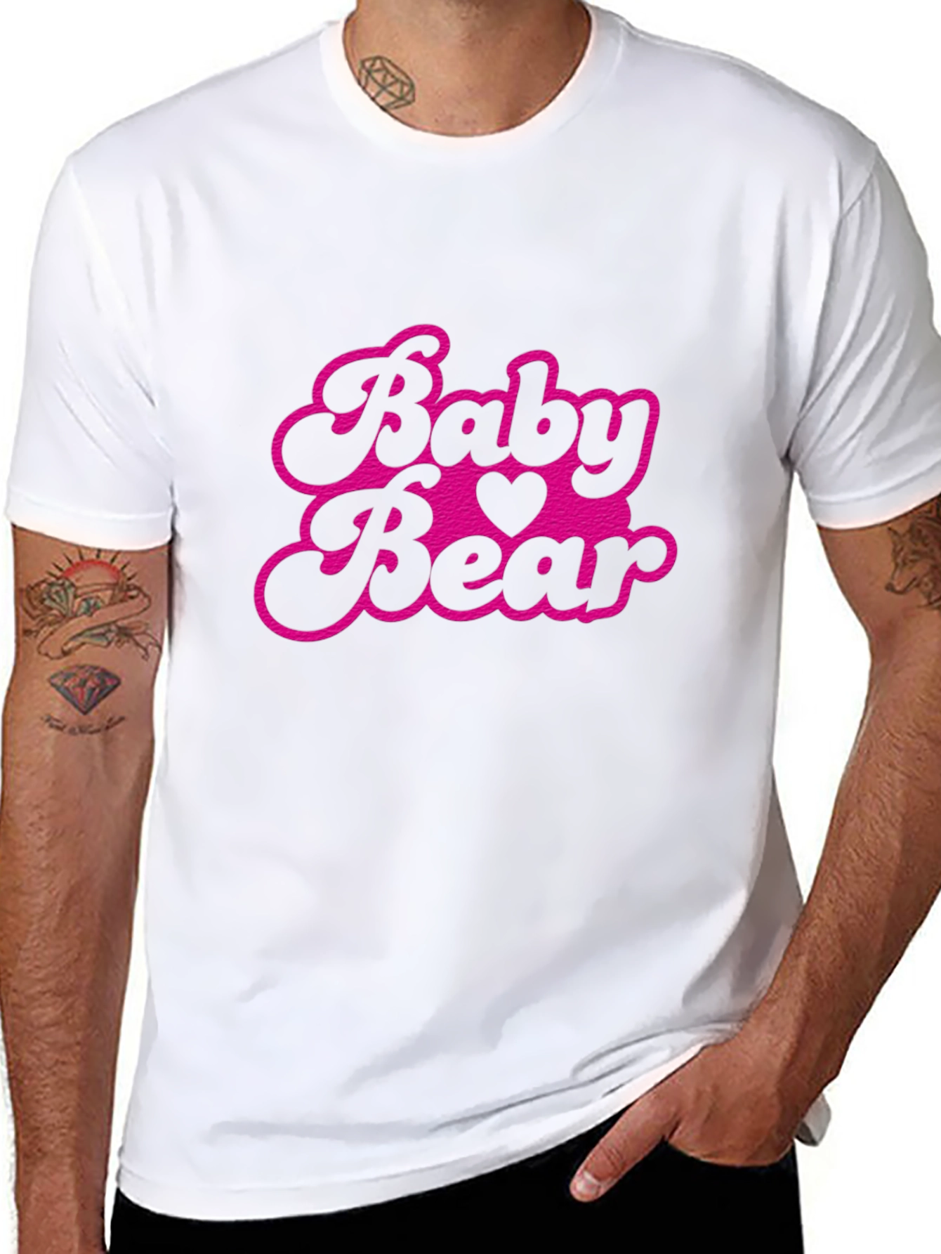 Baby Bear Black Graphic Tee