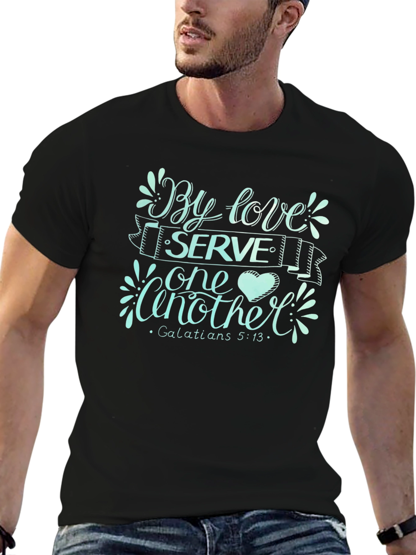 Serve One Another Graphic Tee - Christian Apparel