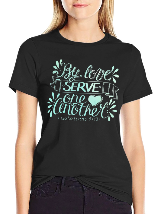 Serve One Another Graphic Tee - Christian Apparel