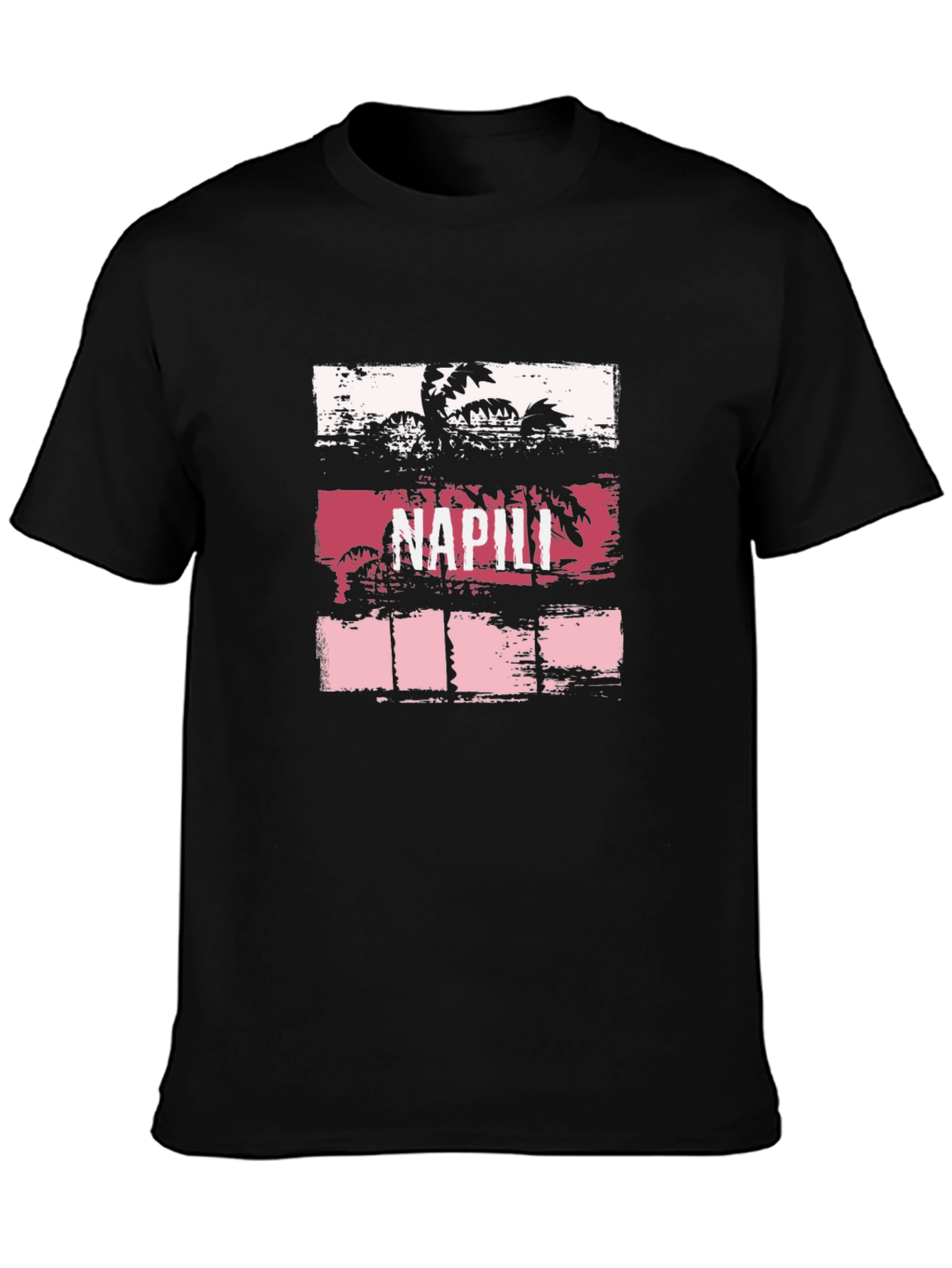 Napili Palm Tree Graphic T-Shirt
