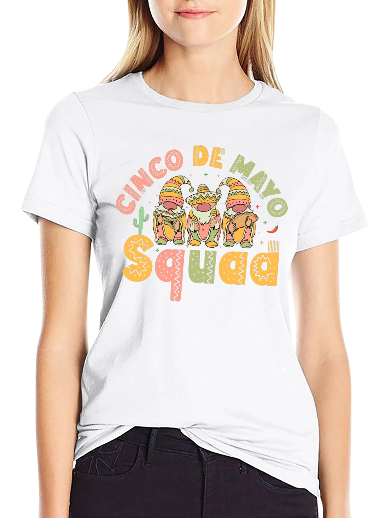 Cinco de Mayo Squad Gnome T-Shirt
