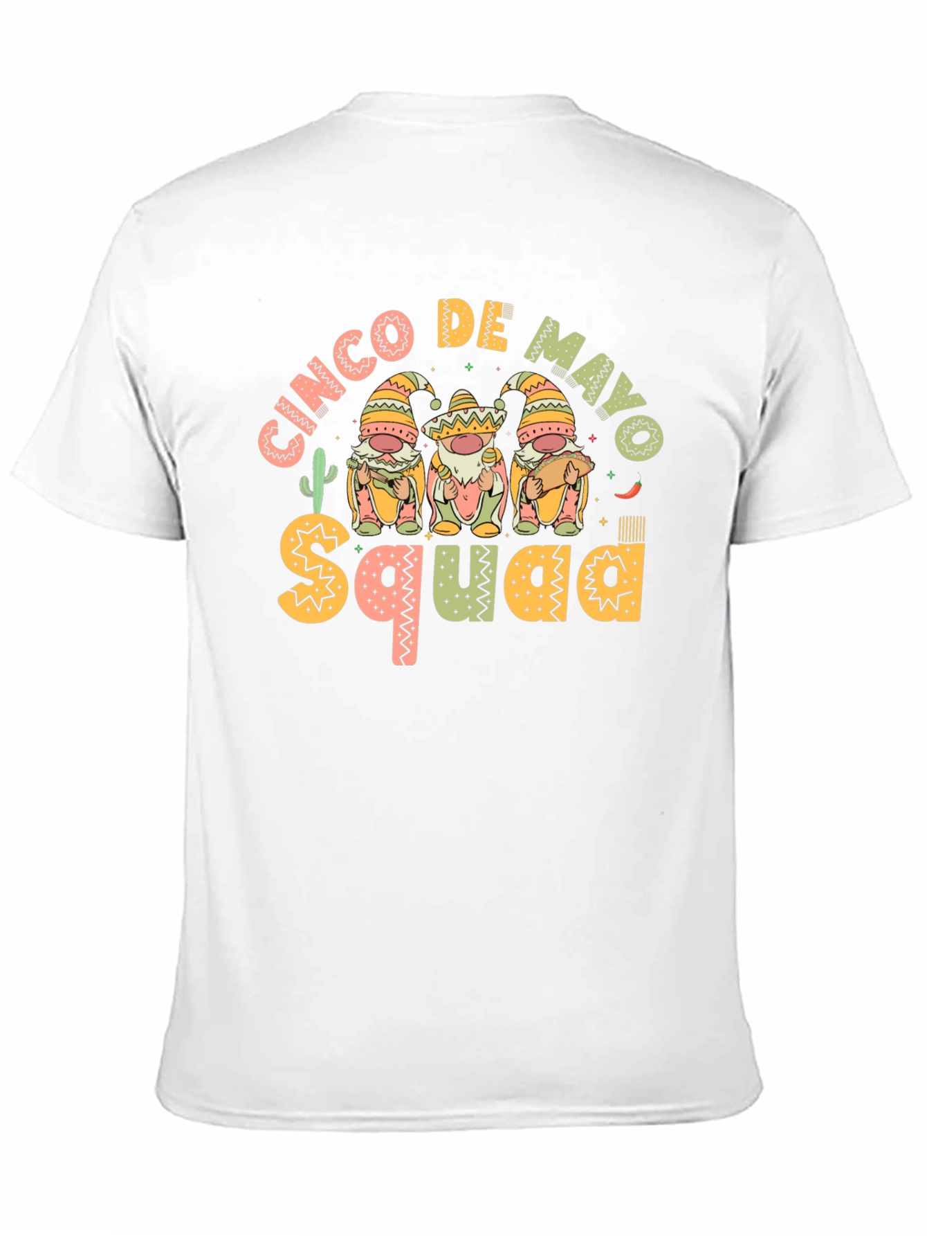 Cinco de Mayo Squad Gnome T-Shirt