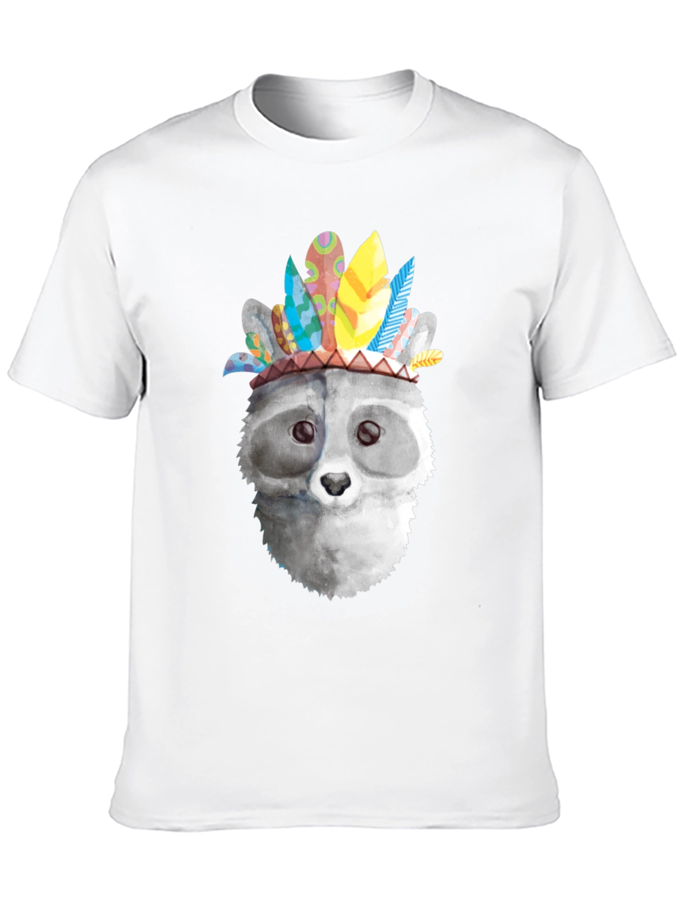 Raccoon Headdress Graphic Tee - Unisex