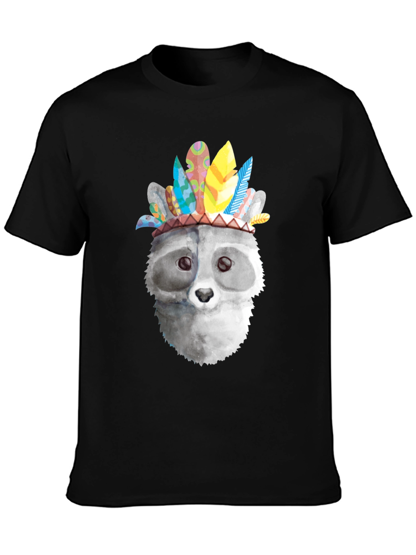 Raccoon Headdress Graphic Tee - Unisex