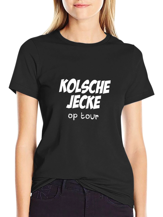 Kölsche Jecke T-Shirt - Black Cotton Tee
