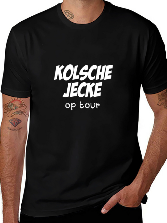 Kölsche Jecke T-Shirt - Black Cotton Tee