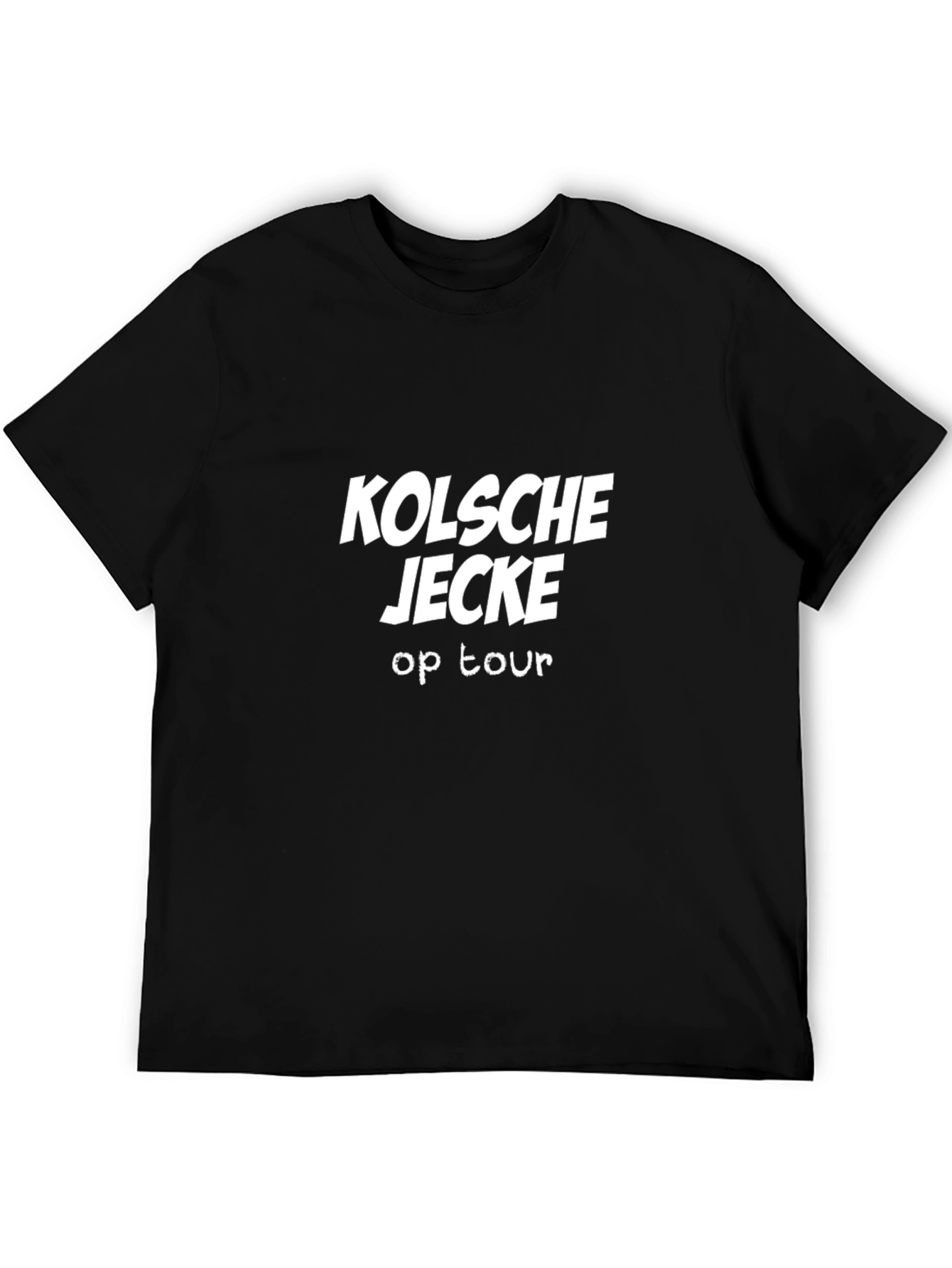 Kölsche Jecke T-Shirt - Black Cotton Tee