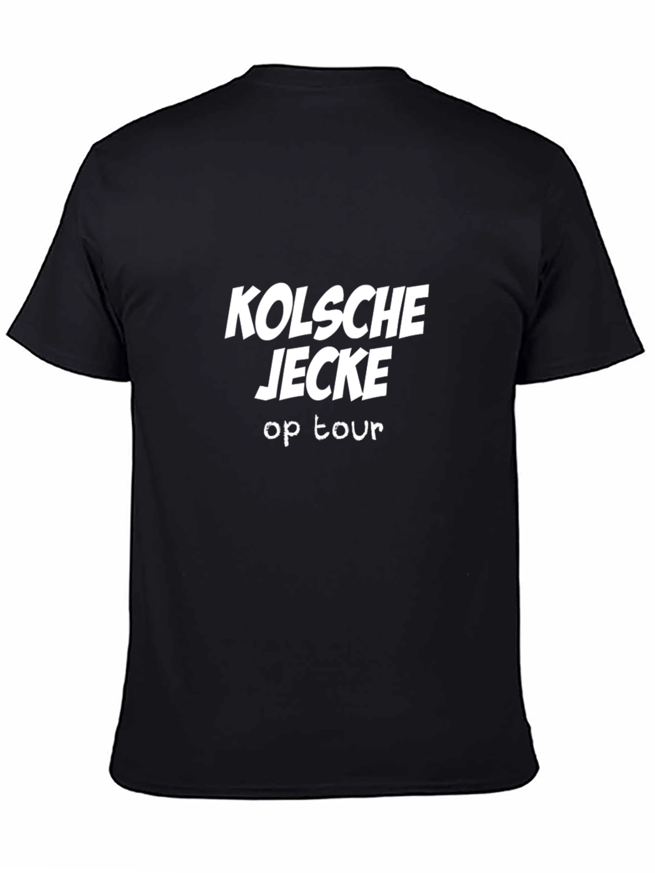 Kölsche Jecke T-Shirt - Black Cotton Tee