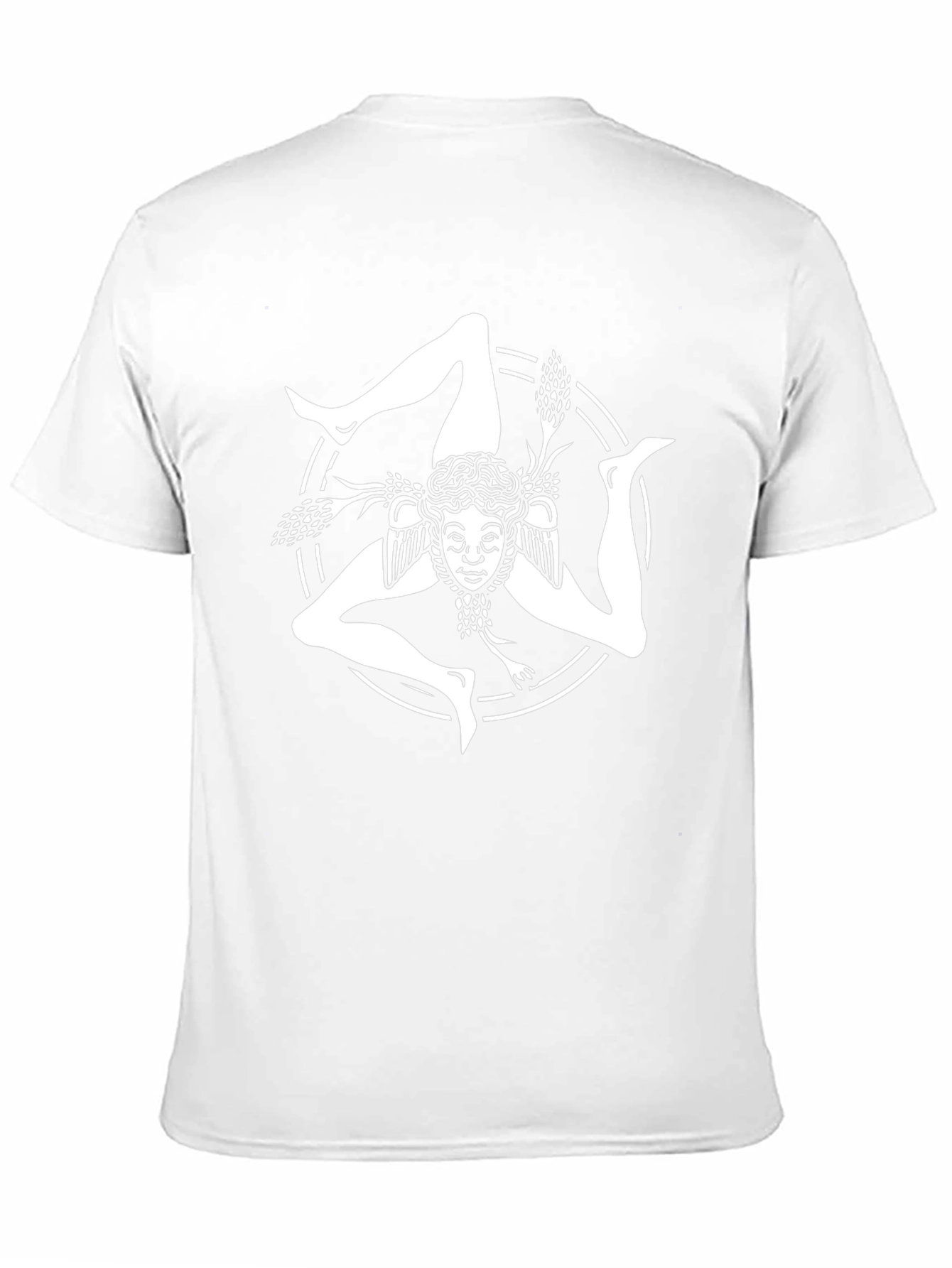 Trinacria Symbol T-Shirt - Sicilian Pride Tee