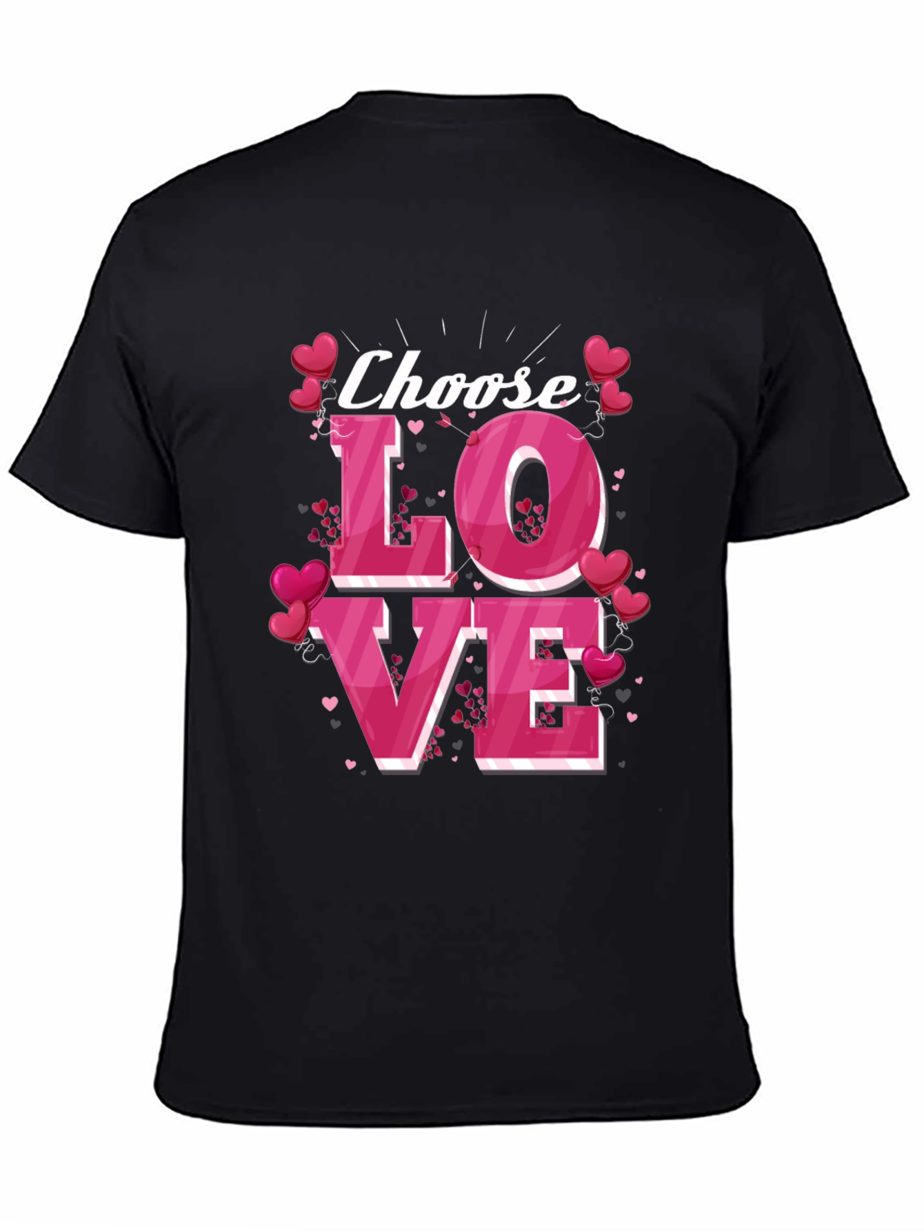 Choose Love Valentines Day Tee