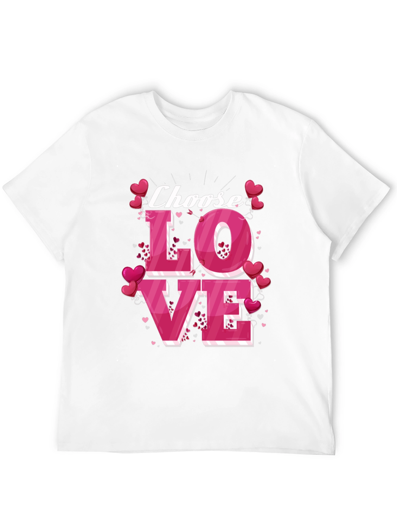Choose Love Valentines Day Tee