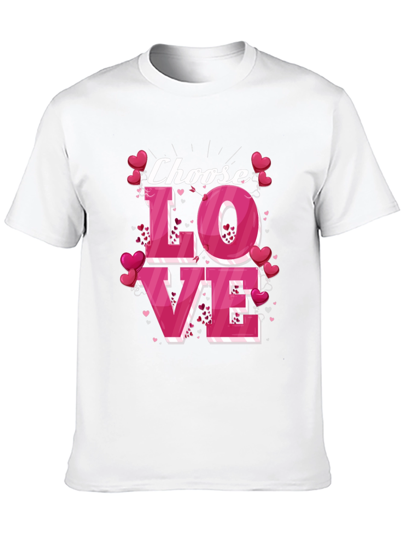 Choose Love Valentines Day Tee