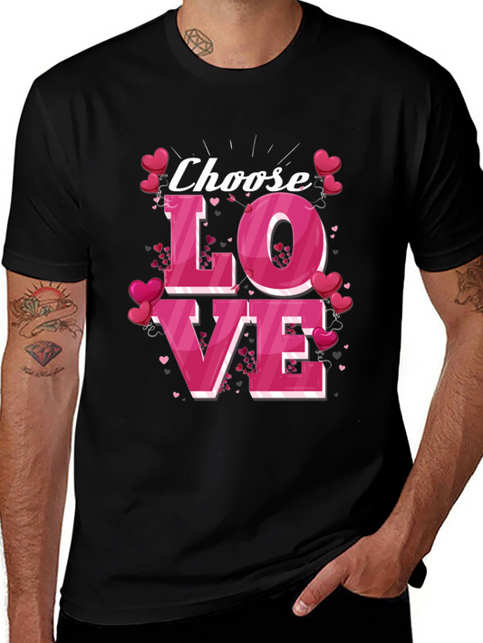 Choose Love Valentines Day Tee