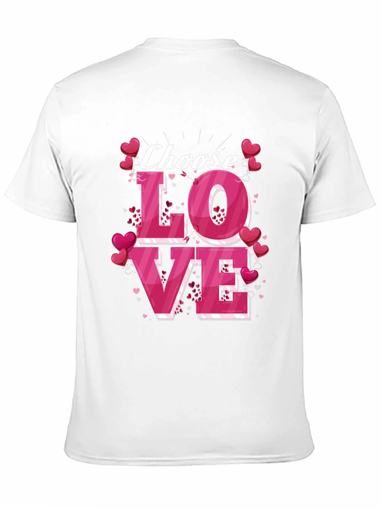 Choose Love Valentines Day Tee