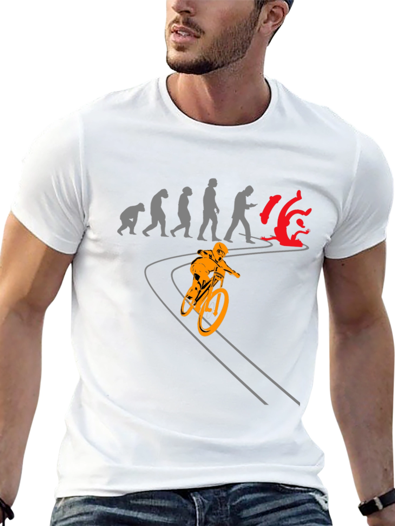 Evolution of Bike T-Shirt