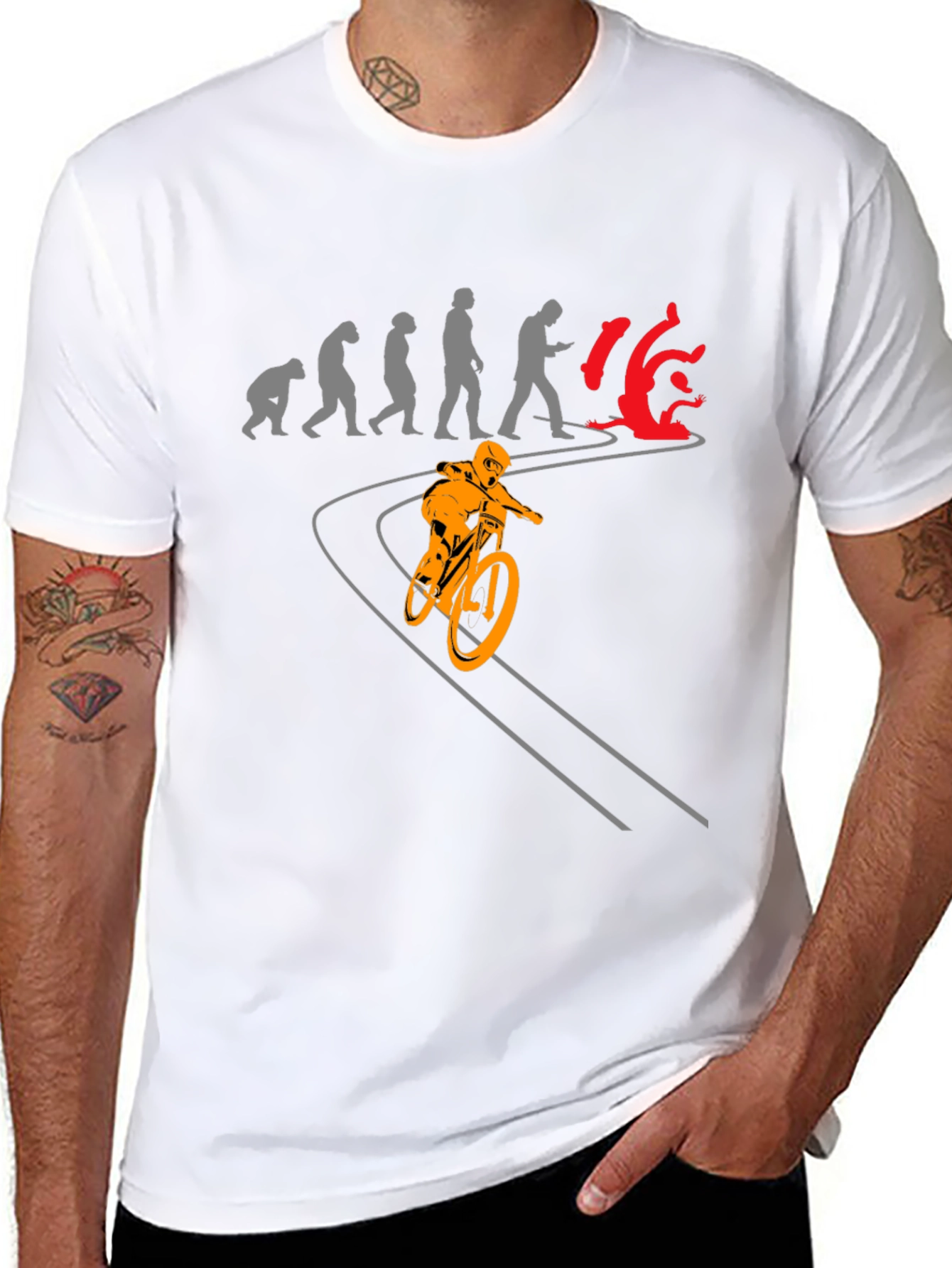 Evolution of Bike T-Shirt