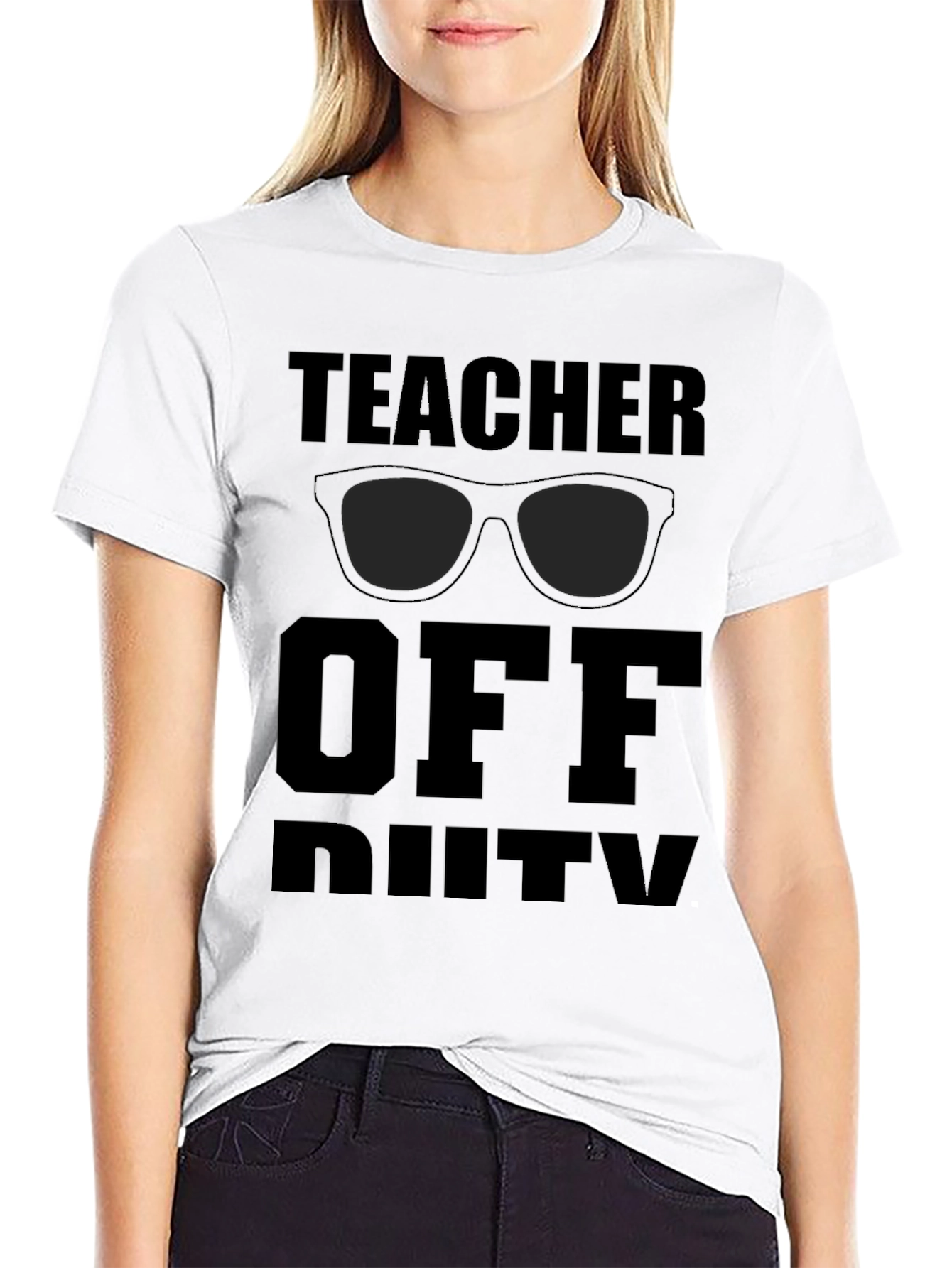 Teacher Off Duty T-Shirt - Summer Break Relax Mode