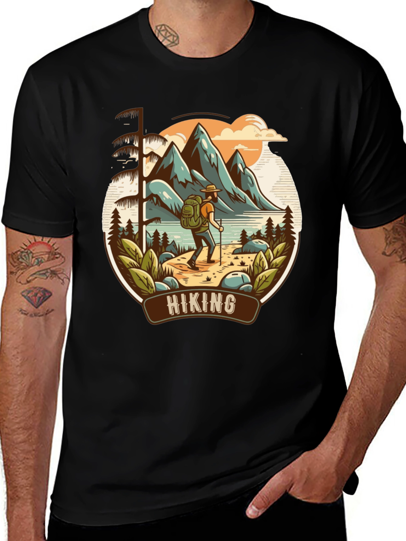 Hiking Adventure Graphic Tee