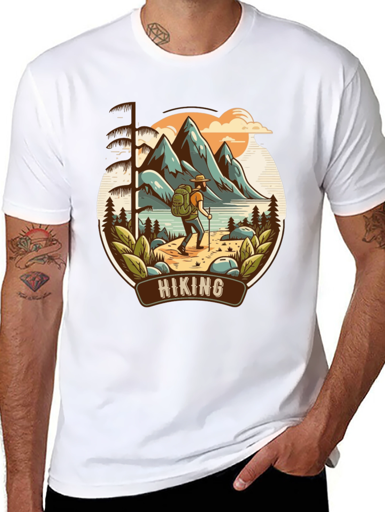 Hiking Adventure Graphic Tee