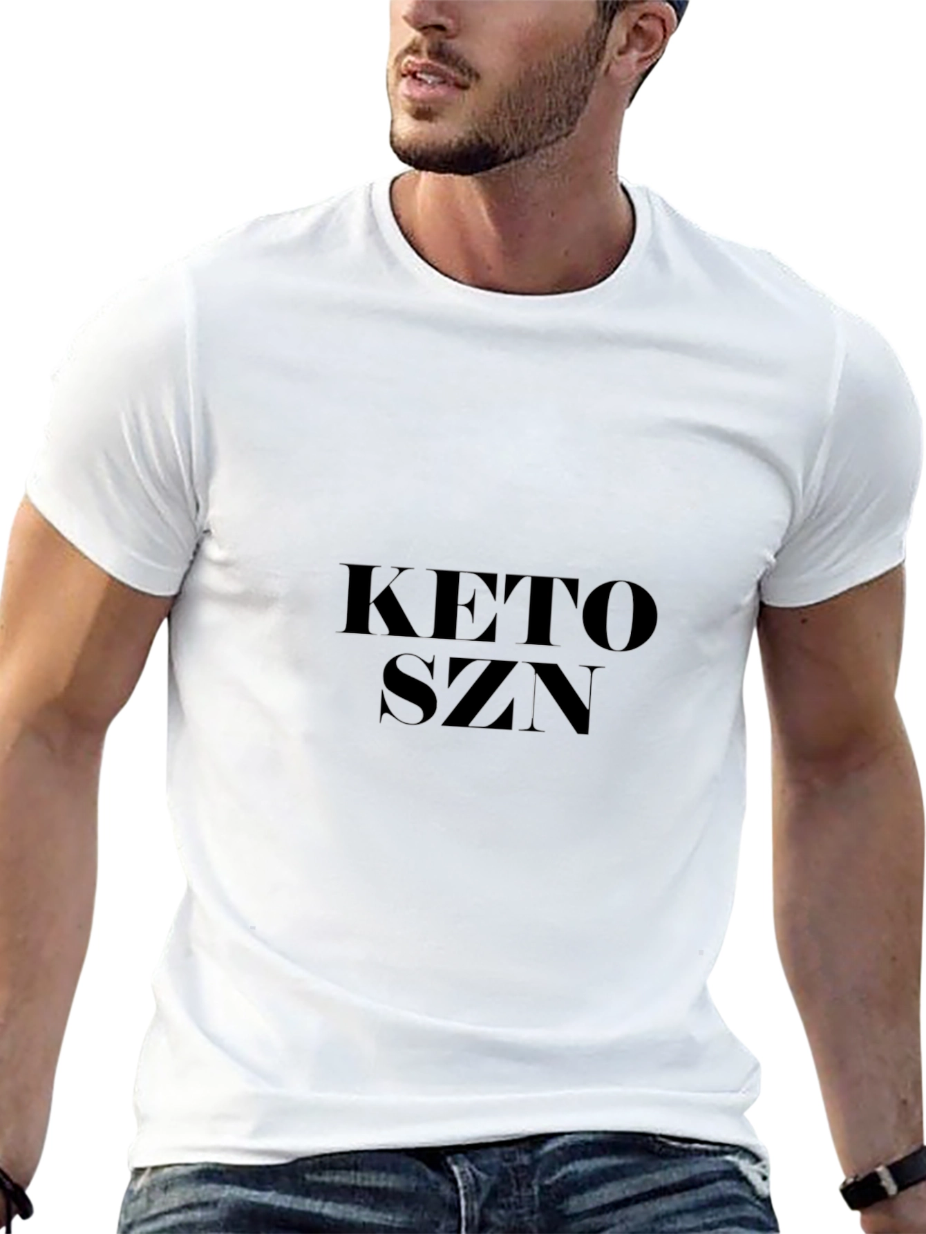 Keto SZN Black T-Shirt - Stylish & Comfortable