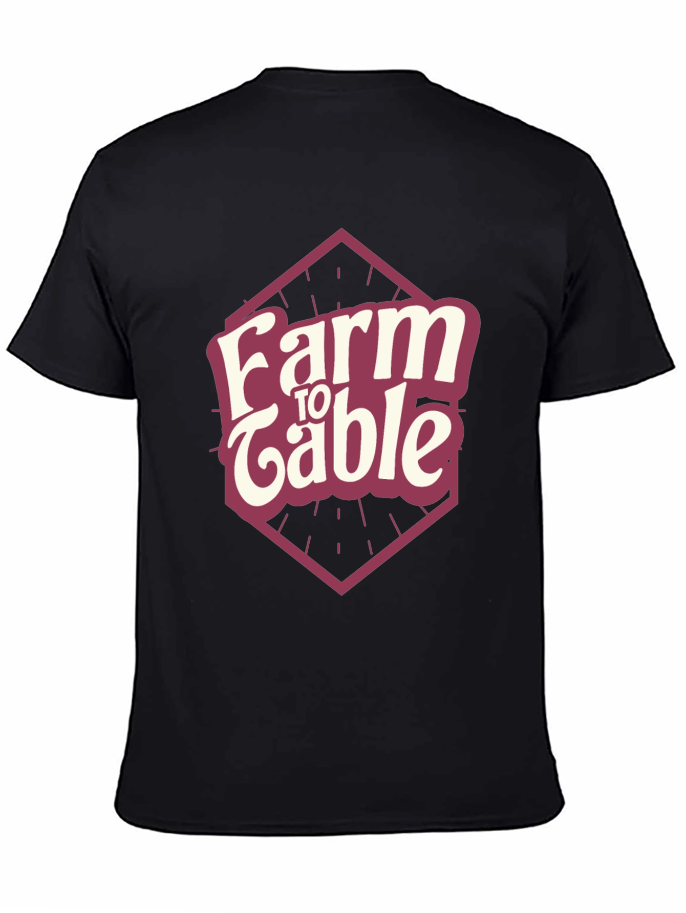 Farm to Table Graphic Tee - Eco-Friendly Cotton