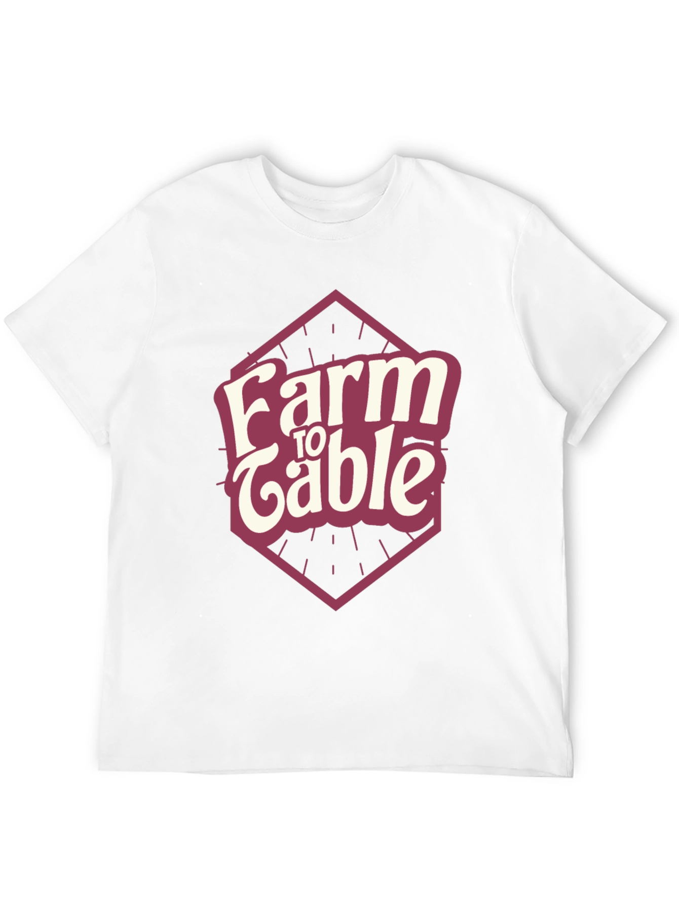 Farm to Table Graphic Tee - Eco-Friendly Cotton