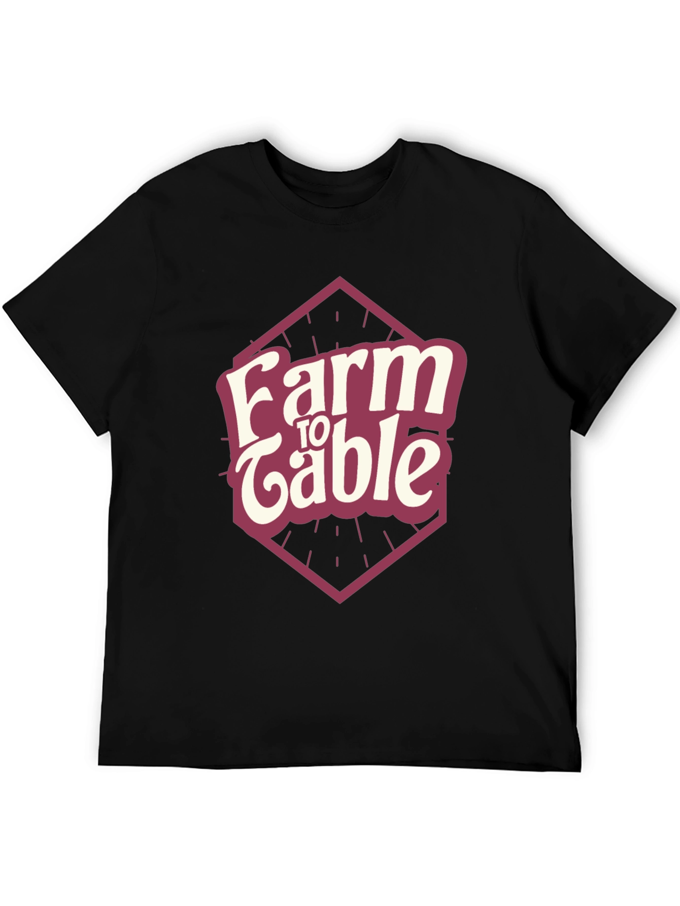 Farm to Table Graphic Tee - Eco-Friendly Cotton
