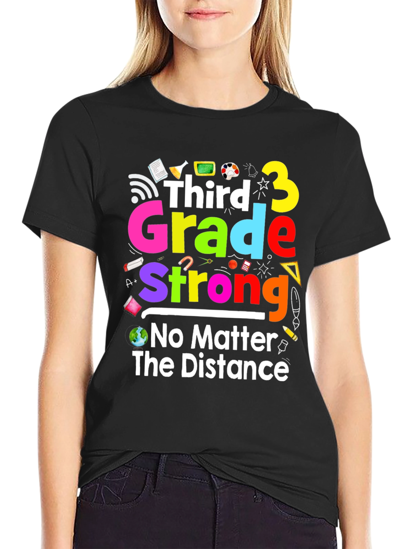 Third Grade Strong T-Shirt - Back to School Tee