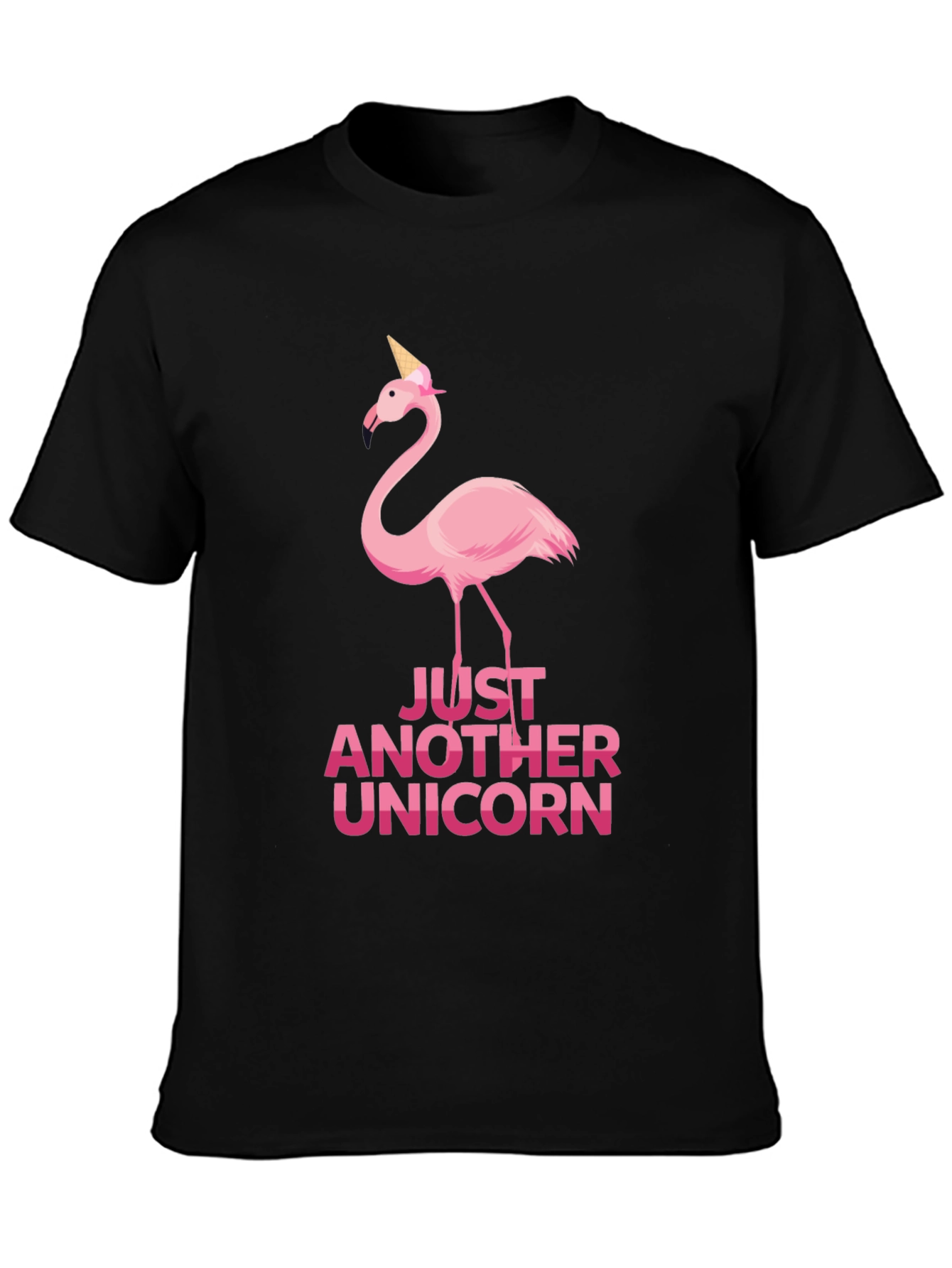 Just Another Unicorn Funny Flamingo T-Shirt