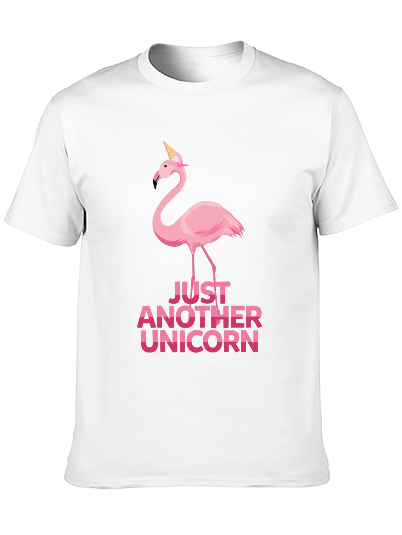 Just Another Unicorn Funny Flamingo T-Shirt