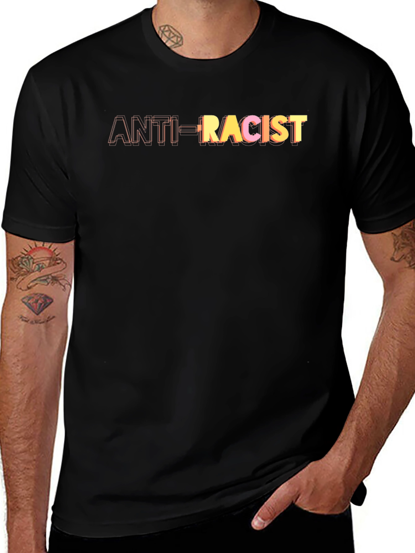 Anti-Racist Statement T-Shirt - Bold Activism