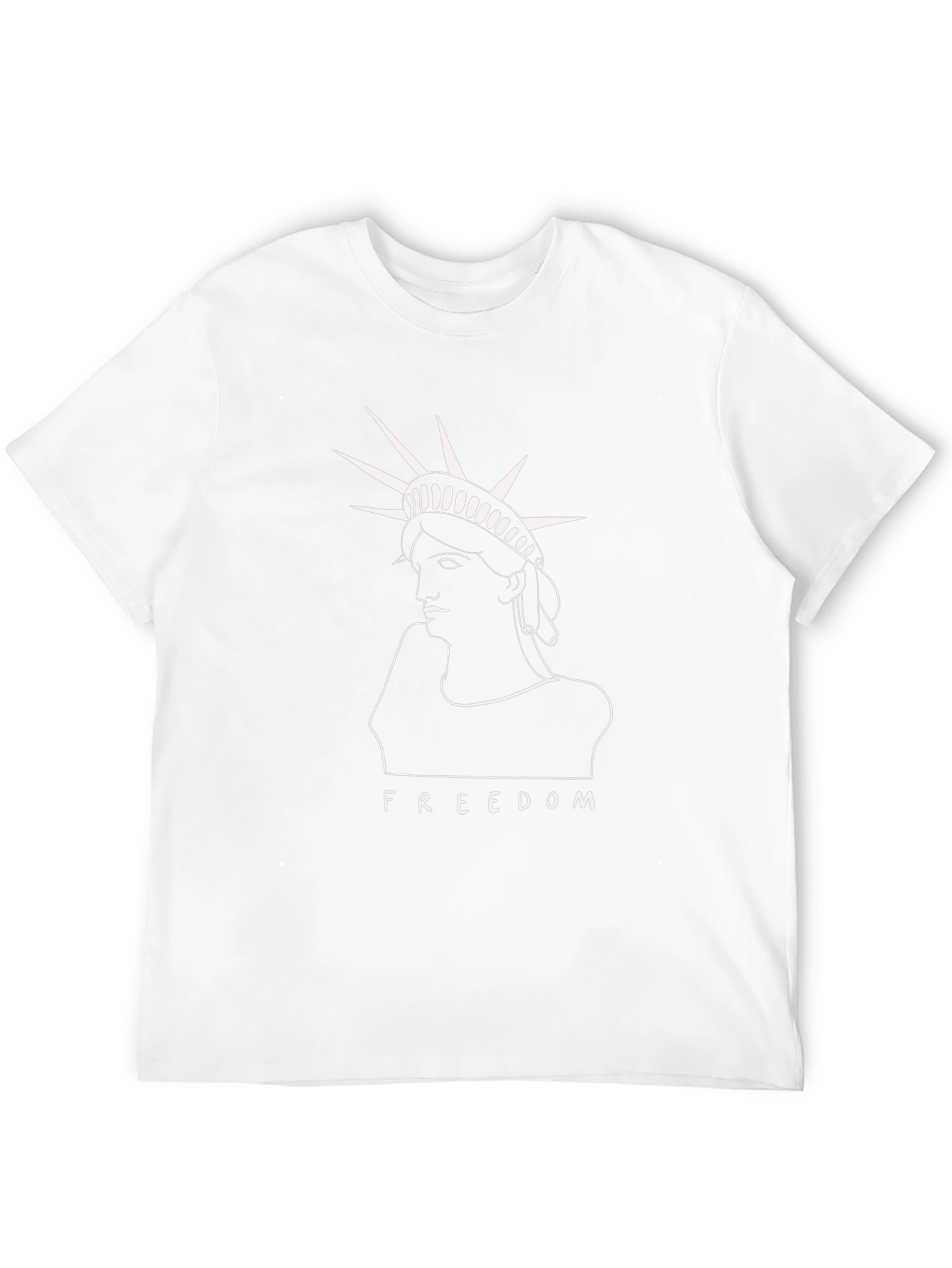Statue of Liberty Freedom T-Shirt - Black