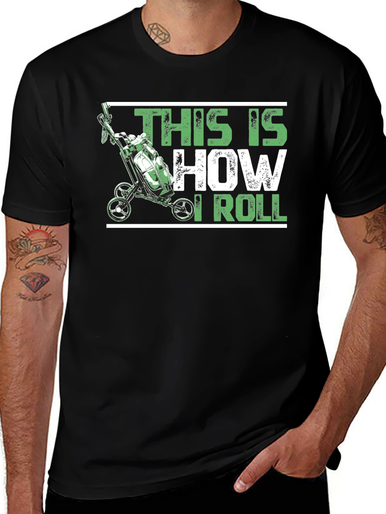 This Is How I Roll - Golf T-Shirt
