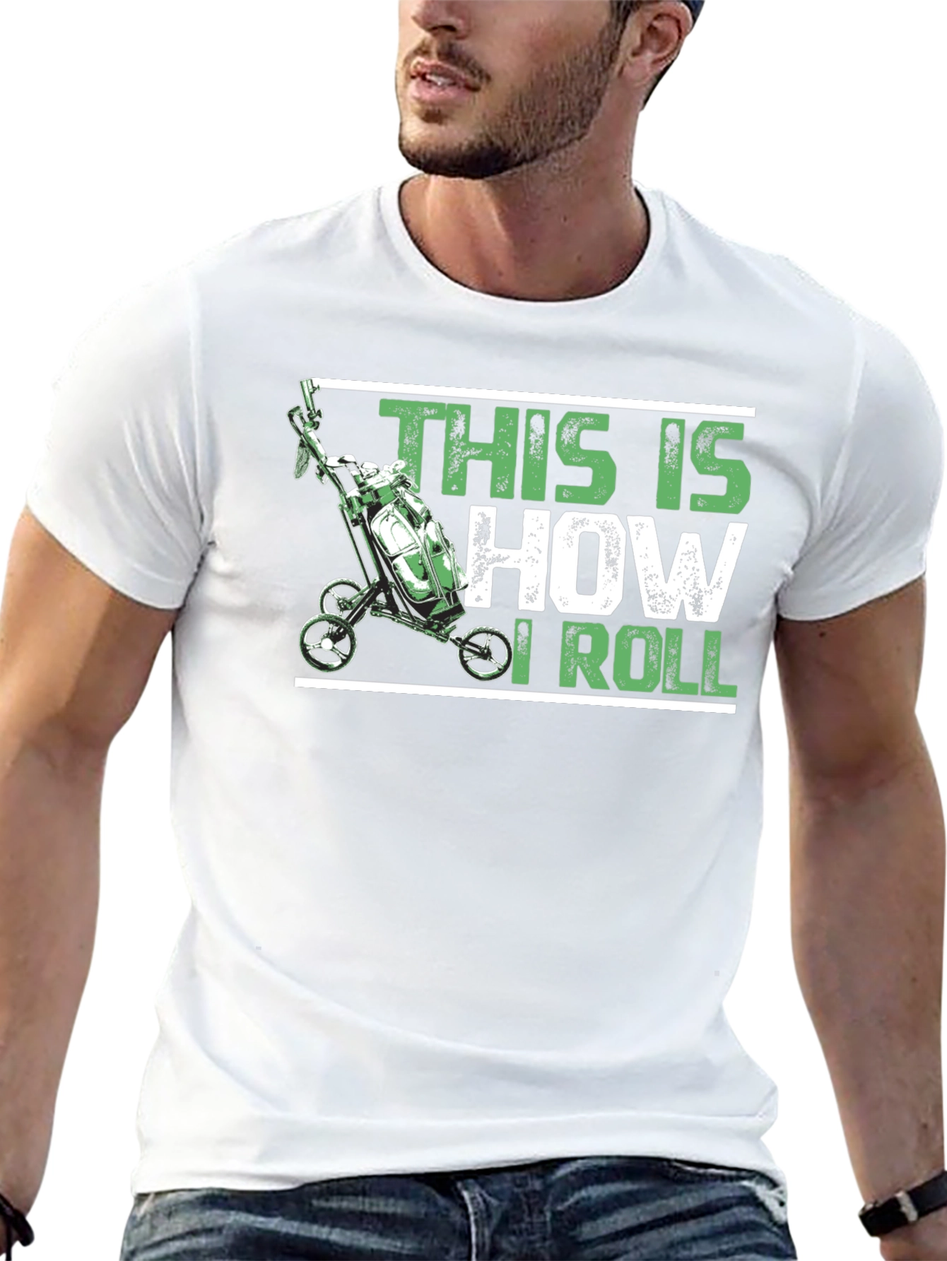 This Is How I Roll - Golf T-Shirt