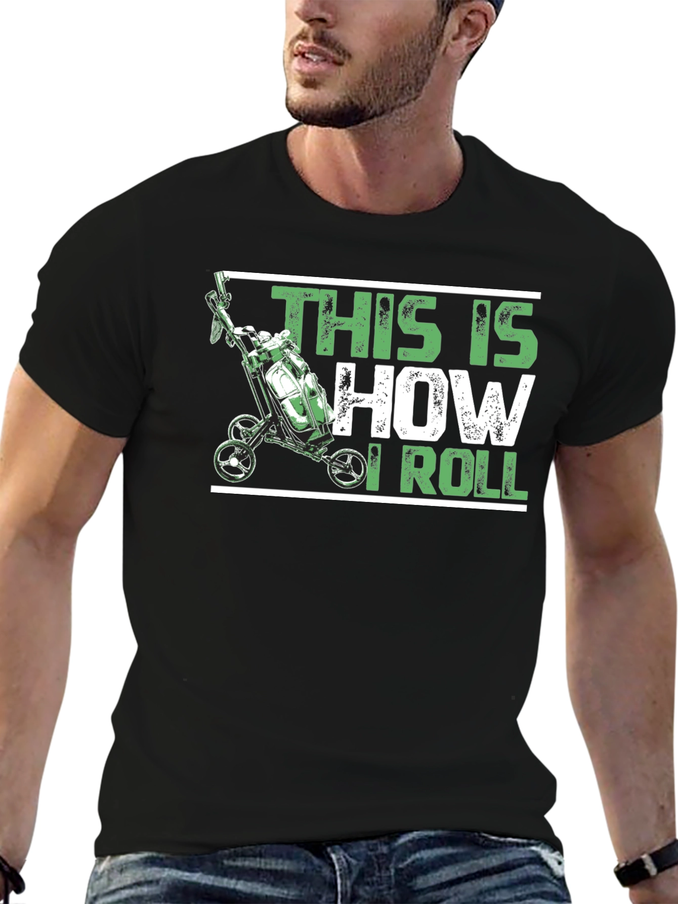 This Is How I Roll - Golf T-Shirt