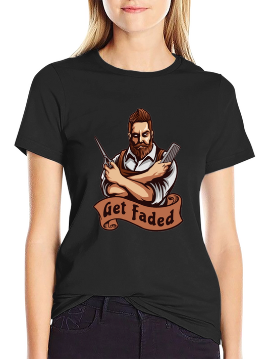 Get Faded Barber Graphic Tee