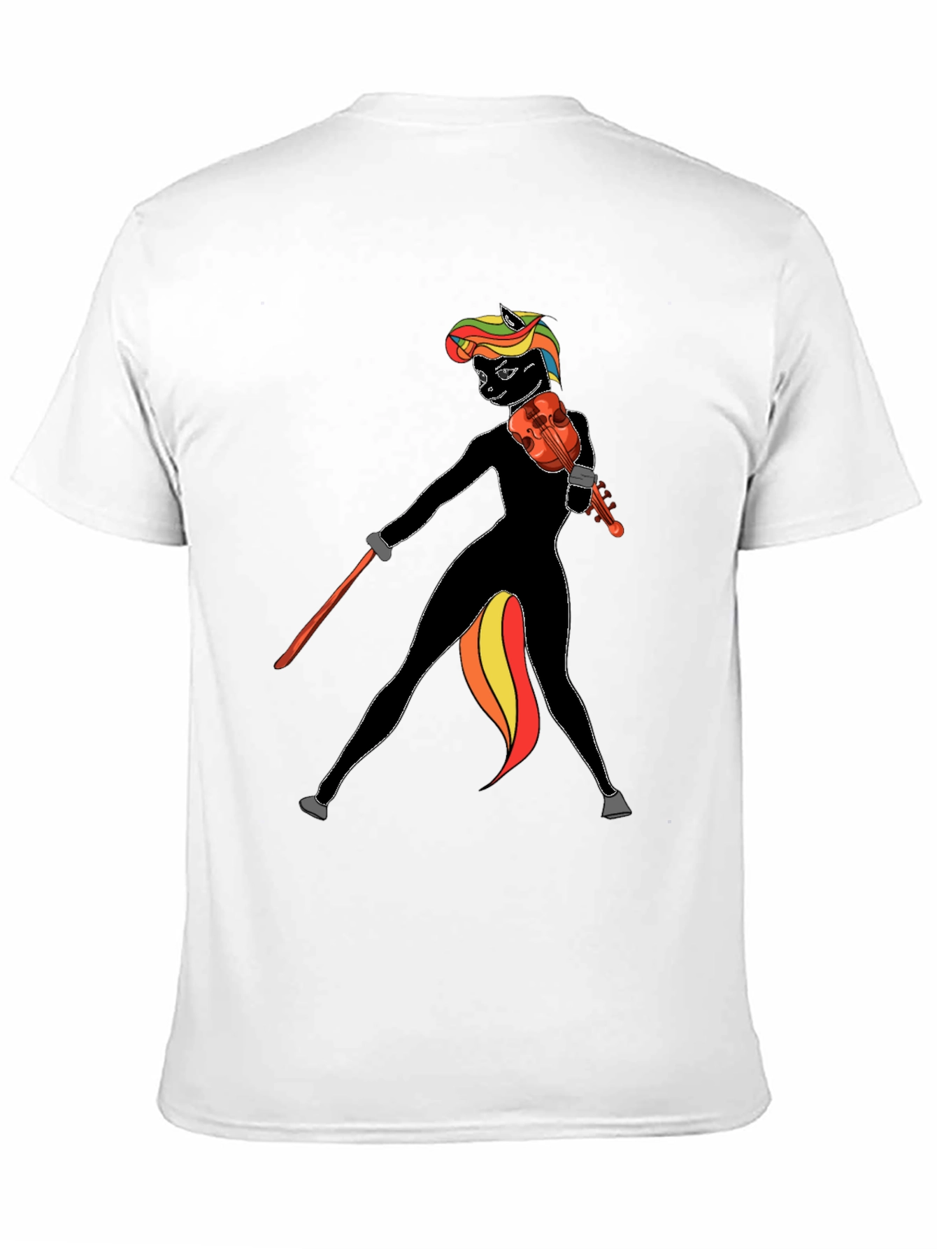 Violin Pony Graphic Tee - Unique Music Lover Shirt